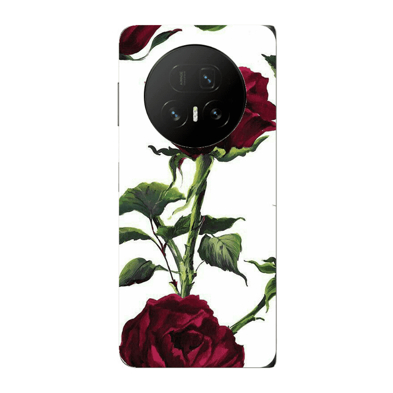 Honor Magic V5 Stemmed rose Transparent Silicone TPU Θήκη